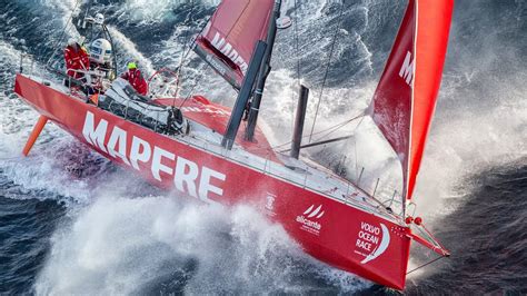 volvo ocean race storm view